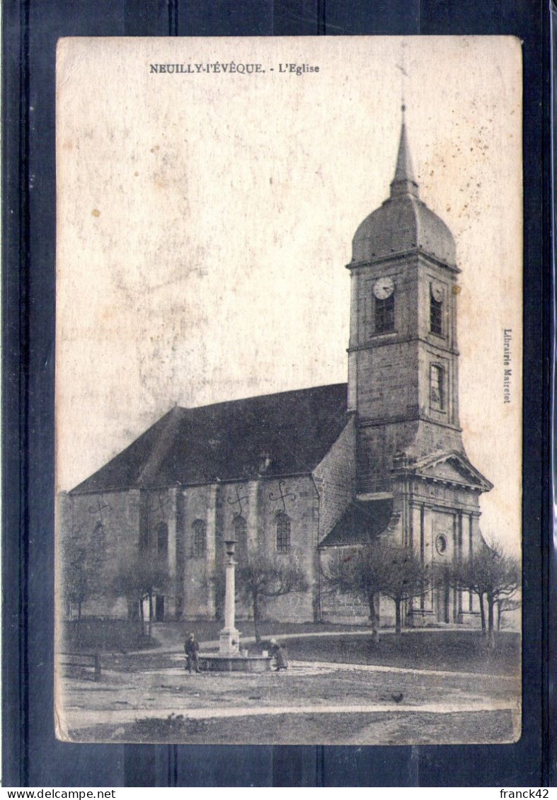 52. Neuilly L'évêque. L'église - Neuilly L'Eveque