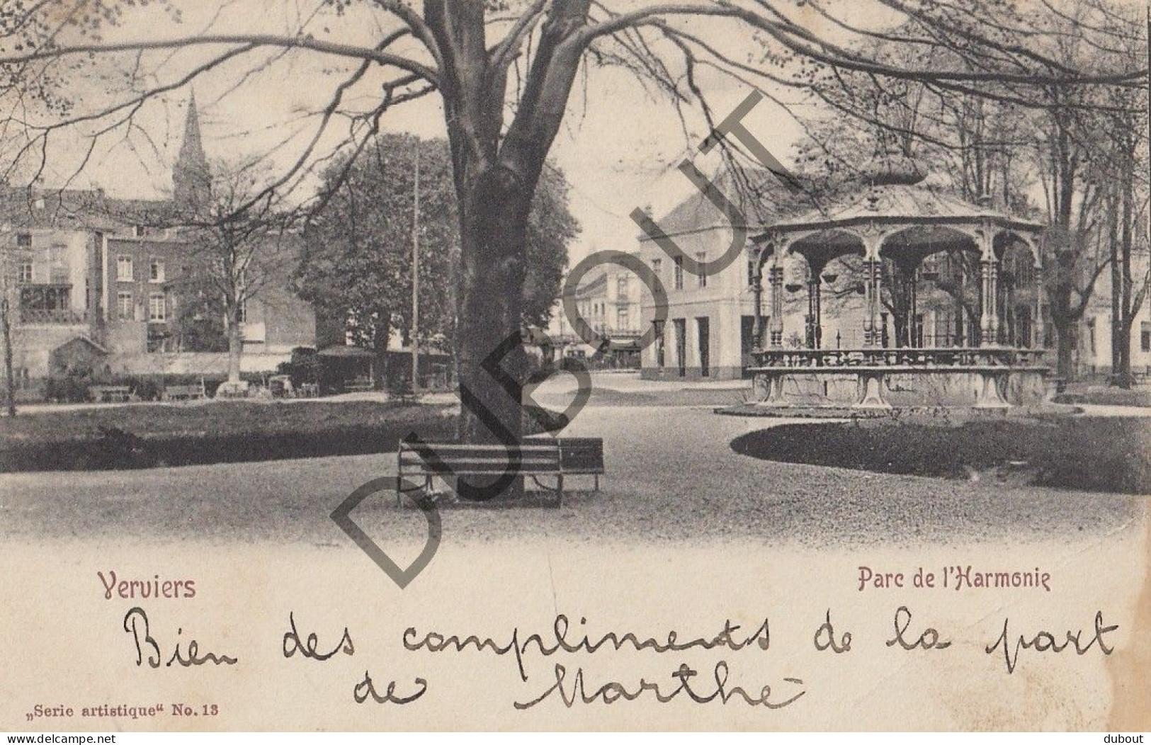 Postkaart/Carte Postale - Verviers - Parc De L'Harmonie (C3072) - Verviers