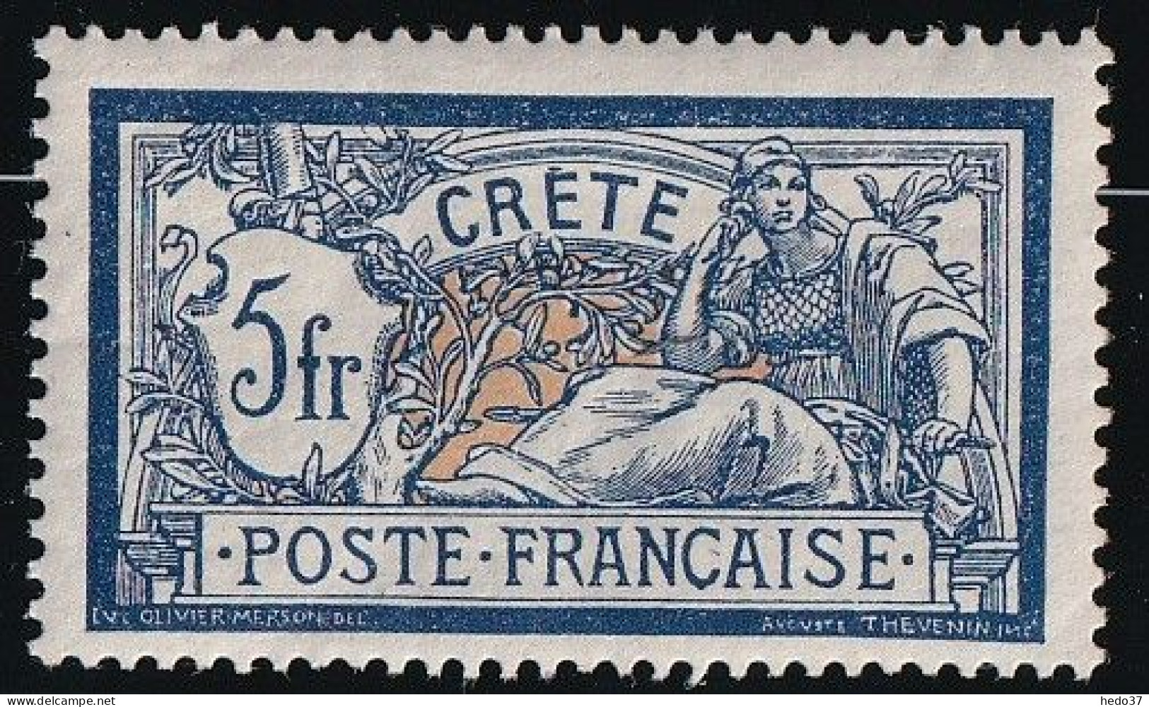 Crète N°15 - Neuf * Avec Charnière - TB - Unused Stamps