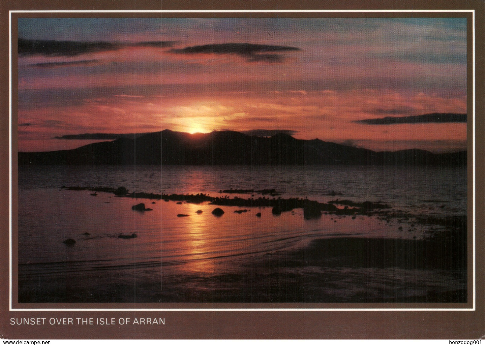 Sunset Over The Isle Of Arran - Ayrshire