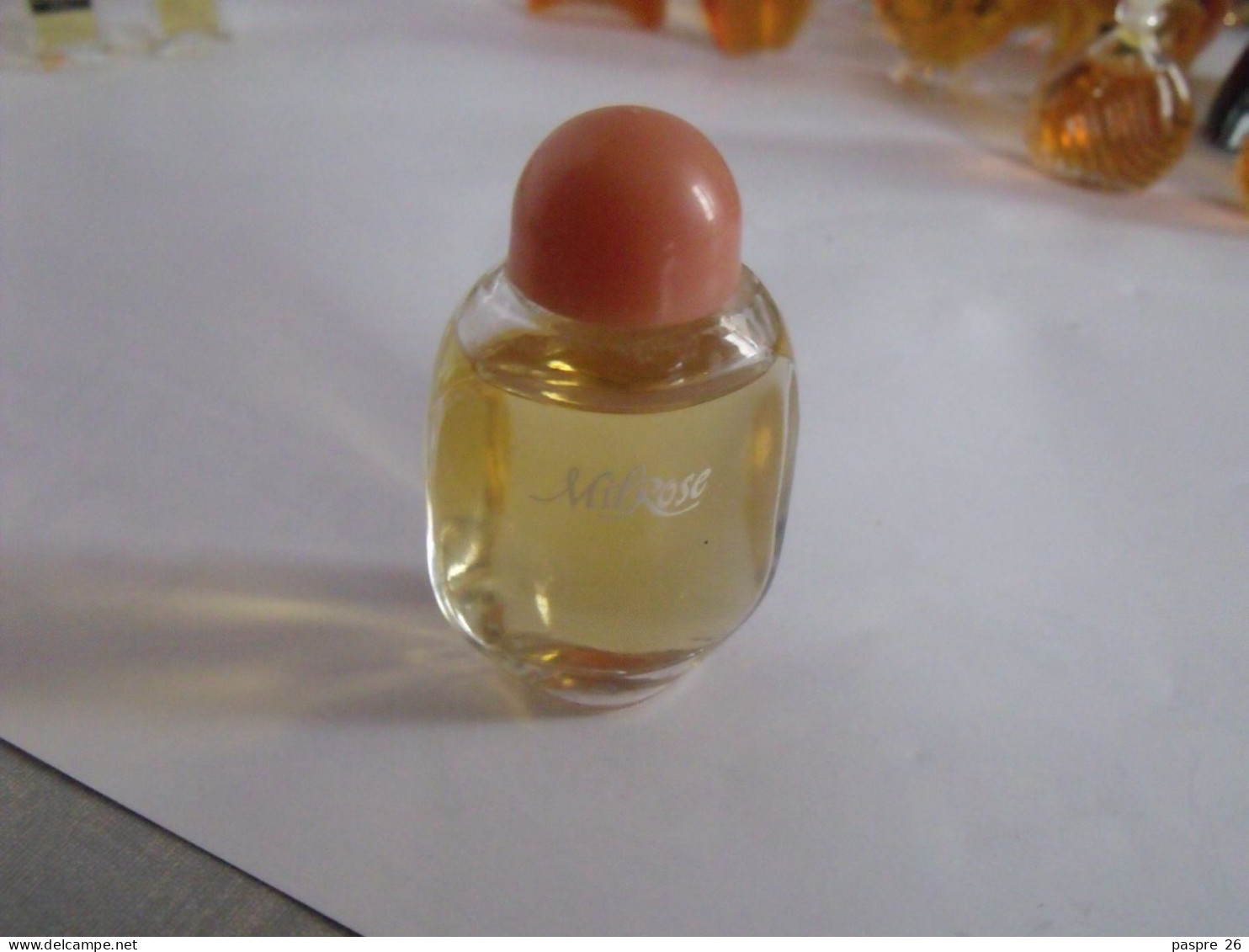 1 Flacon Miniature Eau De Toilette MILROSE - Non Classés