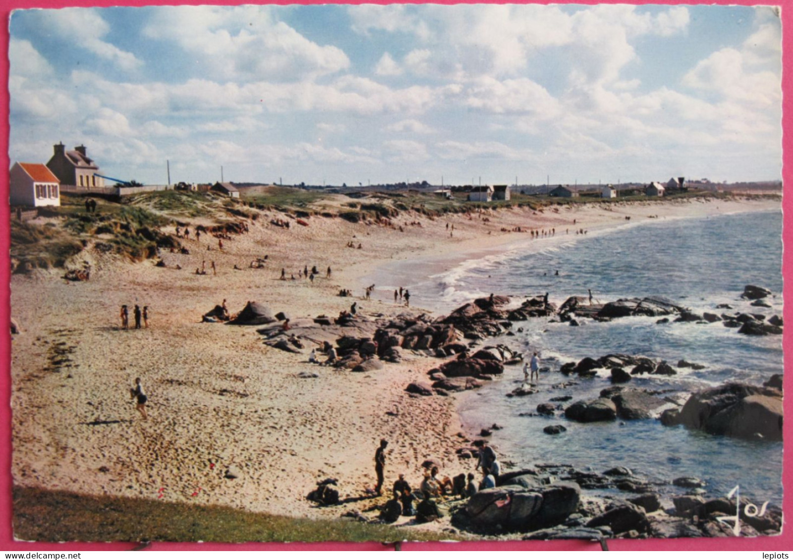 29 - Plouescat - La Plage De Pors Guen - R/verso - Plouescat