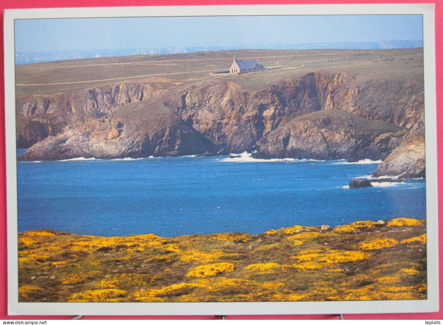 29 - Cléden Cap Sizun - La Chapelle Saint Thet Sur Les Falaises De La Pointe Du Van - R/verso - Cléden-Cap-Sizun