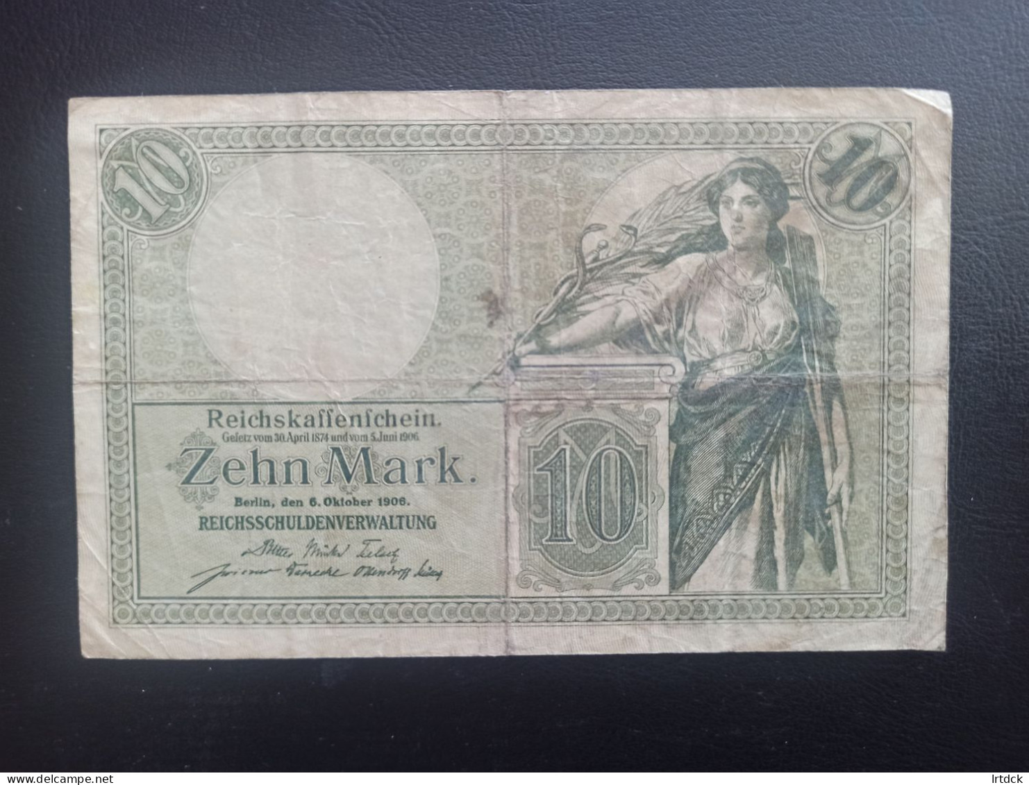 Billet Allemagne 10 Mark 1906 - 10 Mark