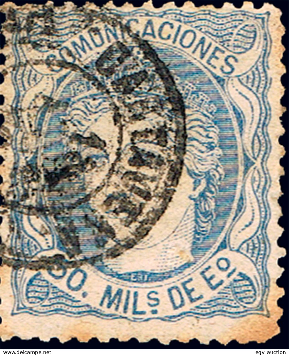 Valencia - Edi O 107 - 50milm. - Mat Fech. Tp.II "Carcagente" - Used Stamps