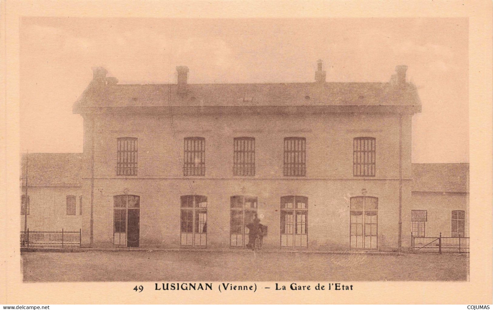 86 - LUSIGNAN - S13195 - La Gare De L'Etat - L1 - Lusignan