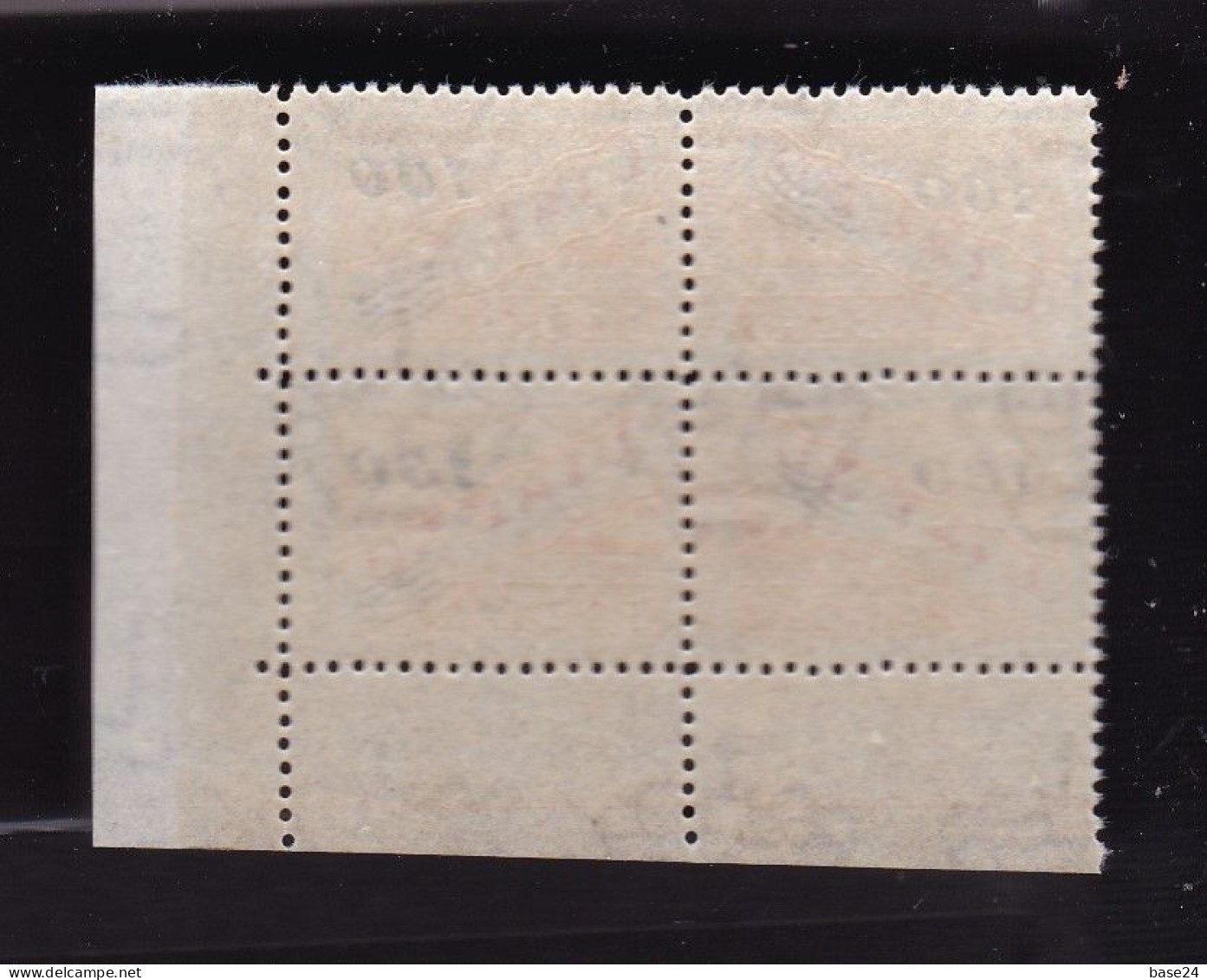 1948 San Marino Saint Marin PACCHI POSTALI SOPRASTAMPATI 2 Valori L.100 Su 50 Coppia Di Angolo MNH** Parcel Post Pair - Paquetes Postales