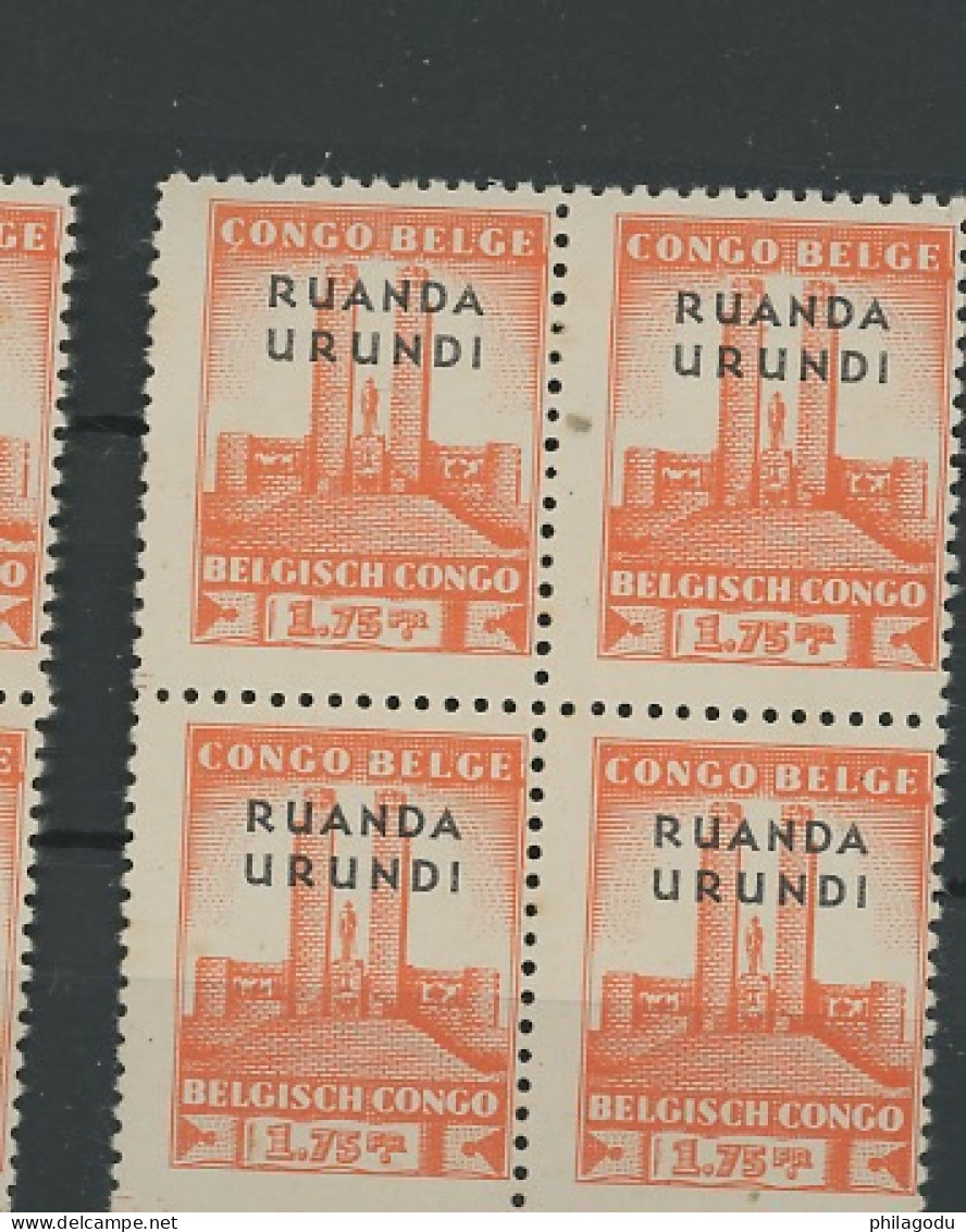 122 **.  Bloc De 4.  Cote 120-€ - Unused Stamps