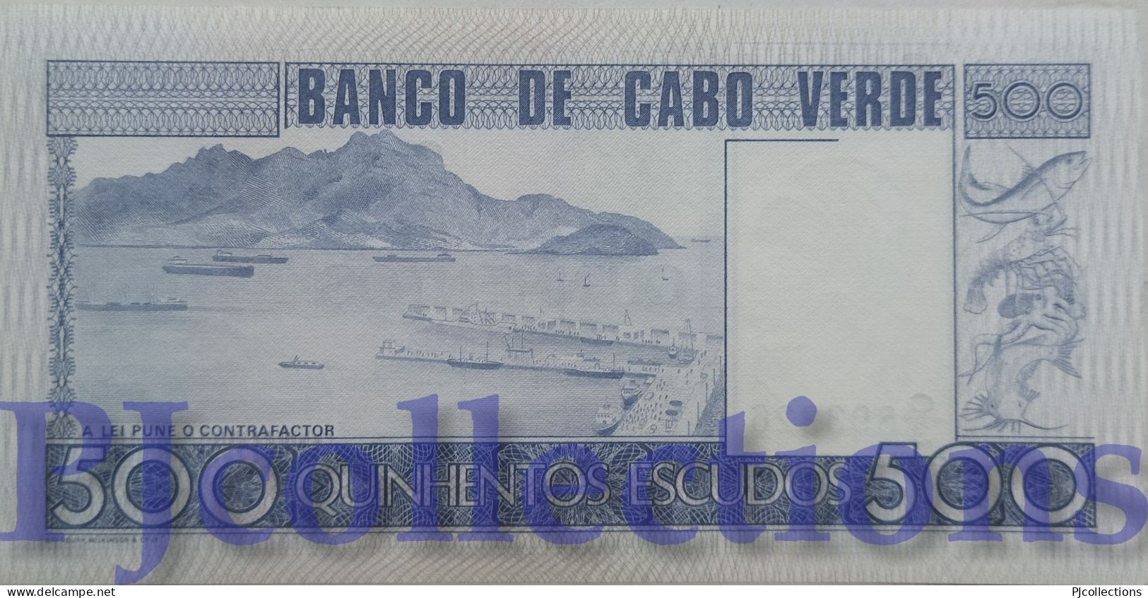 CAPE VERDE 500 ESCUDOS 1977 PICK 55a UNC - Cap Vert