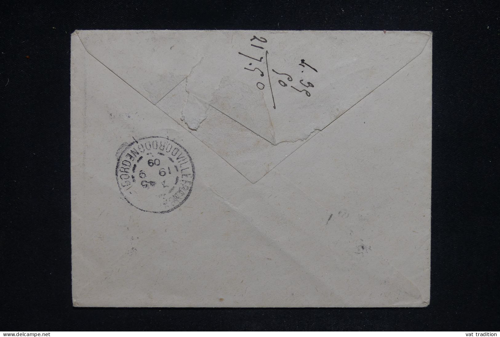 CANADA - Enveloppe Pour Un Comte En France En 1909  - L 142970 - Briefe U. Dokumente