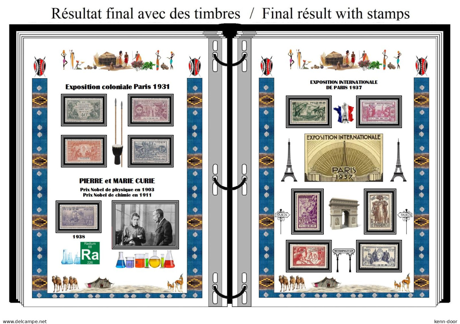 Albums De Timbres à Imprimer   NIGER - Other & Unclassified