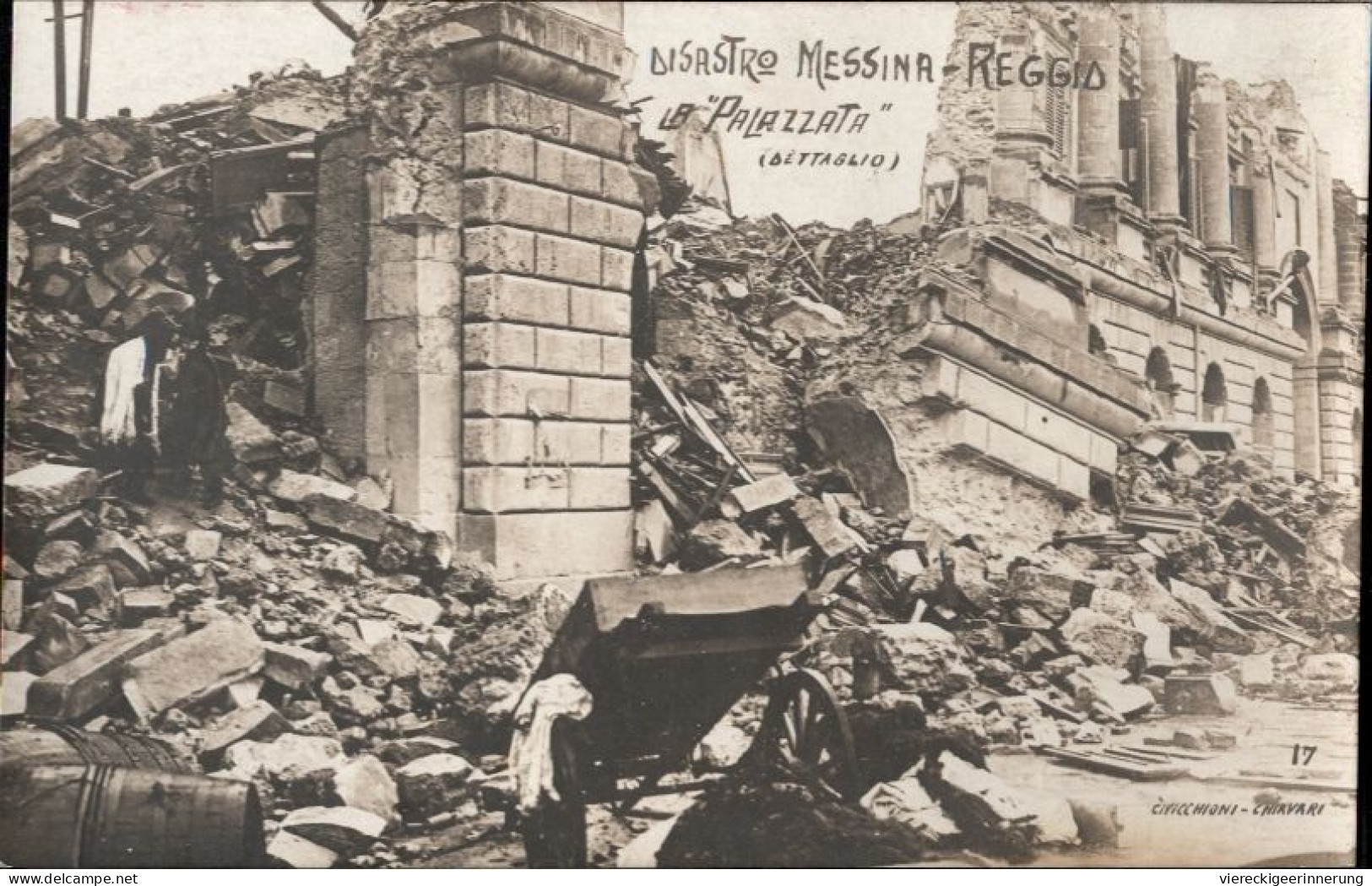 ! Foto Ansichtskarte Aus Messina, Erdbeben, Earthquake, Italien - Messina