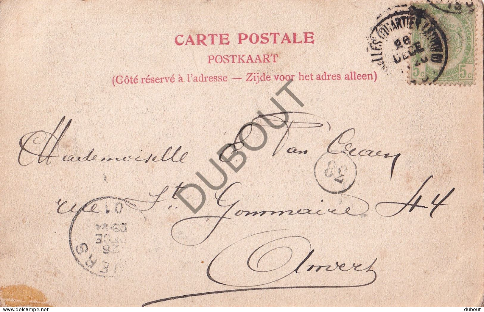 Postkaart/Carte Postale - Etterbeek - Eglise  (C3438) - Etterbeek