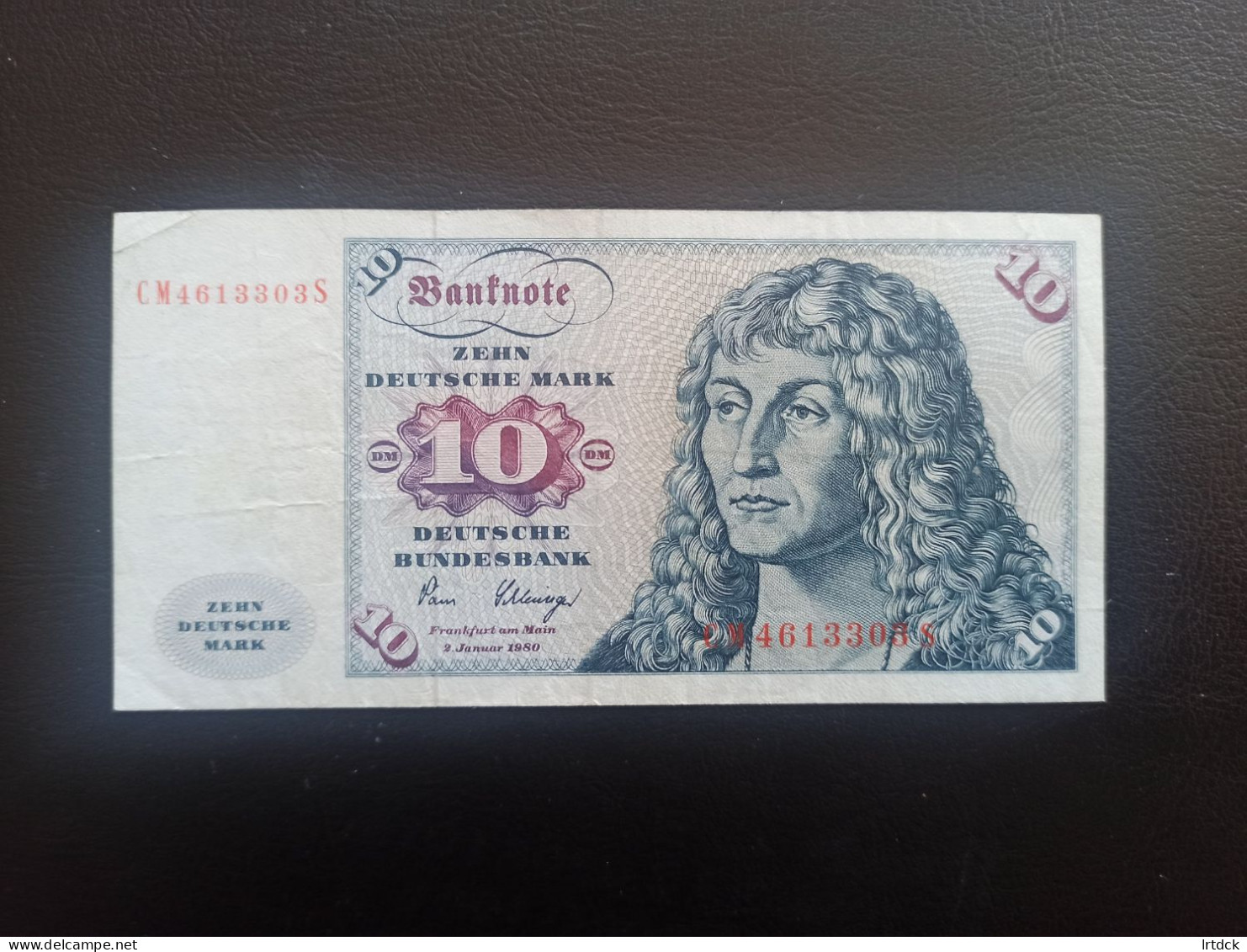 Billet Allemagne 10 DM 1980 - 10 Deutsche Mark