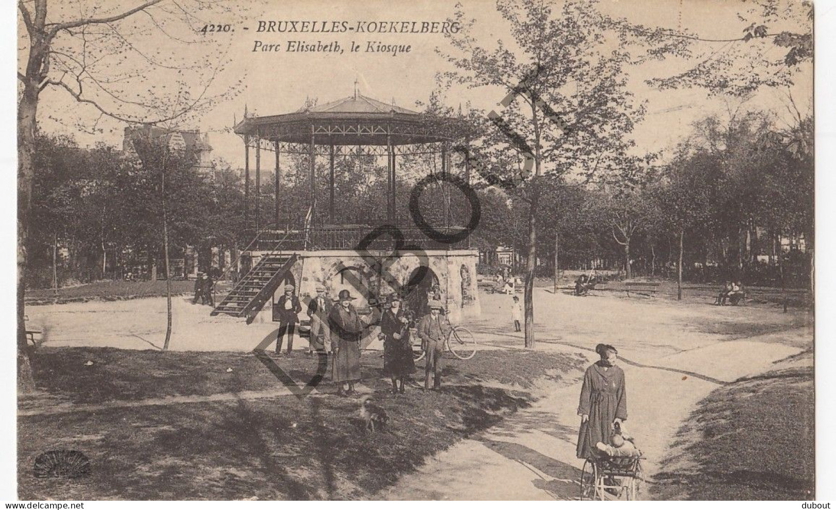 Postkaart/Carte Postale - Koekelberg - Parc Elisabeth , Kiosque  (C3019) - Koekelberg