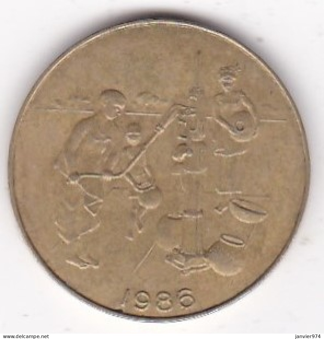 États De L'Afrique De L'Ouest 10 Francs 1986 FAO , En Bronze Aluminium, KM# 10 - Other - Africa