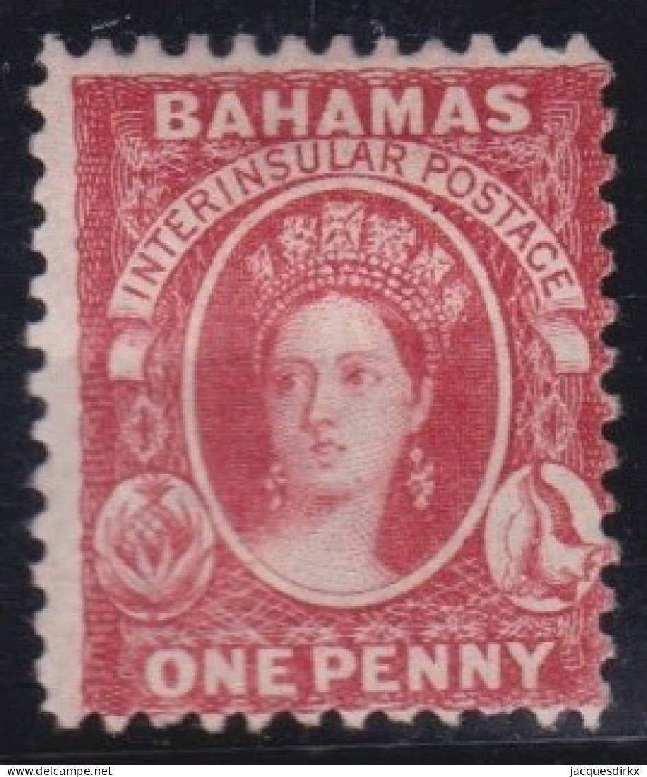 Bahamas     .    SG    .   40    .    (*)      .     Without Gum - 1859-1963 Crown Colony