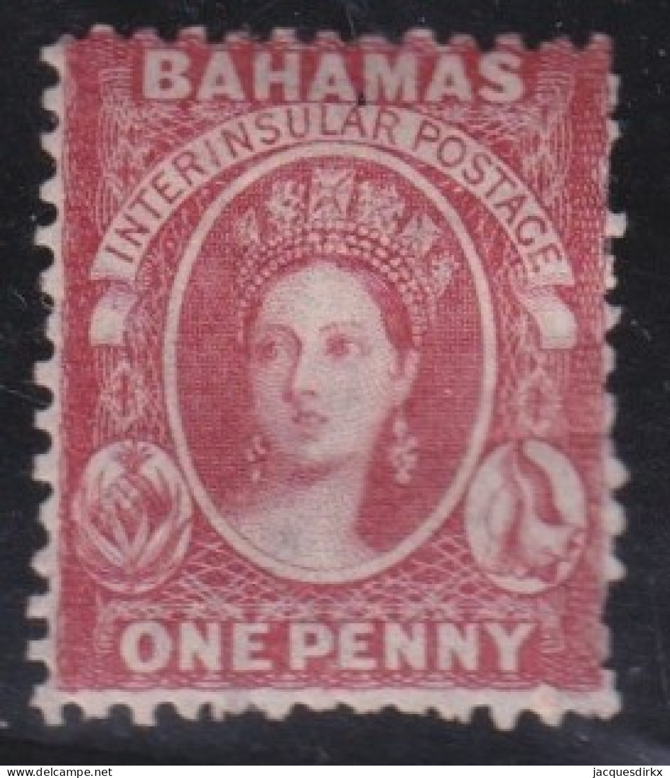 Bahamas     .    SG    .   23  (2 Scans)      .     *      .    Mint-hinged - 1859-1963 Crown Colony
