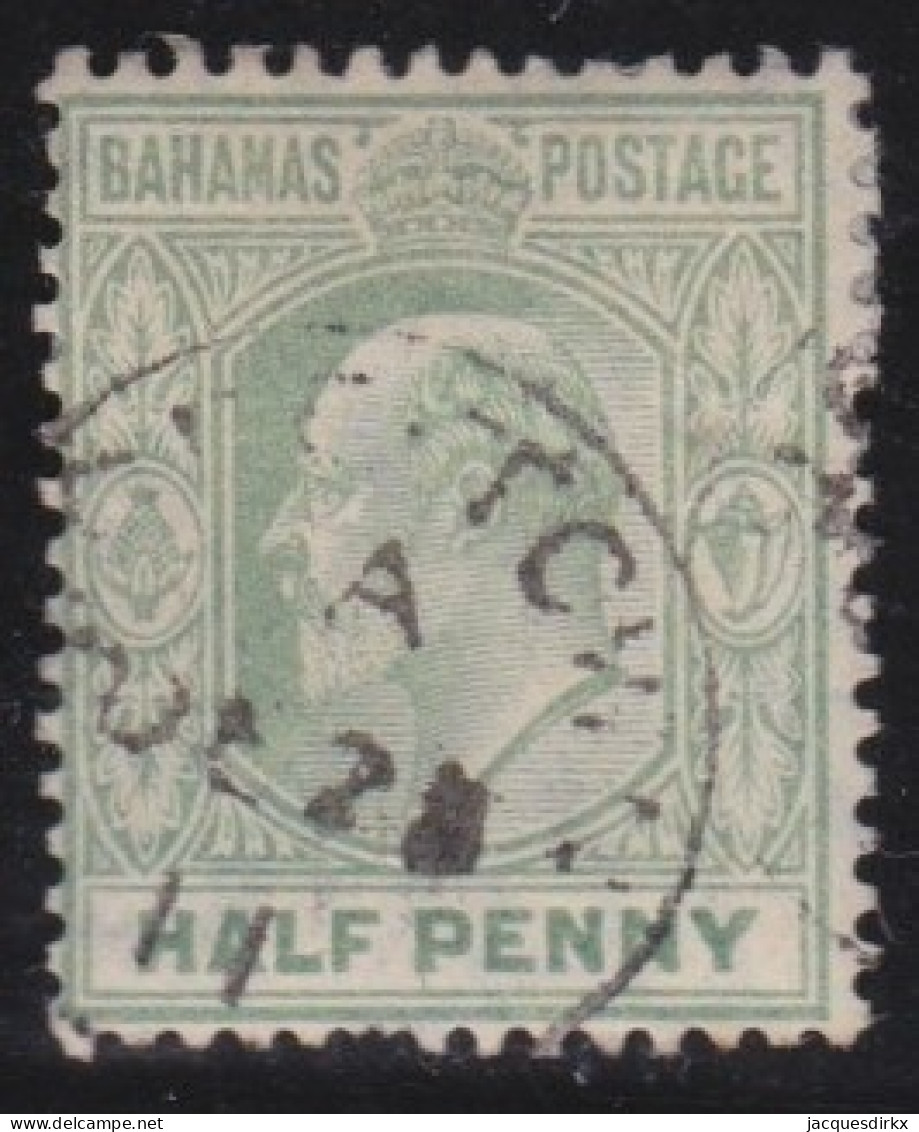 Bahamas     .    SG    .   71  .  Hope Town     .     O      .     Cancelled - 1859-1963 Crown Colony