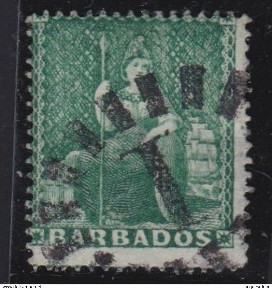 Barbados    .    SG    .    17    .     O      .     Cancelled - Barbades (...-1966)