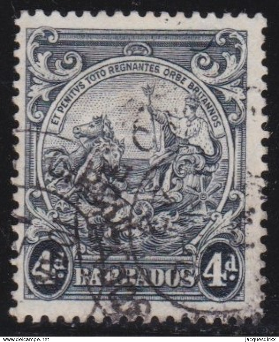 Barbados    .    SG    .   253b  (2 Scans)      .     O    .   Cancelled - Barbades (...-1966)