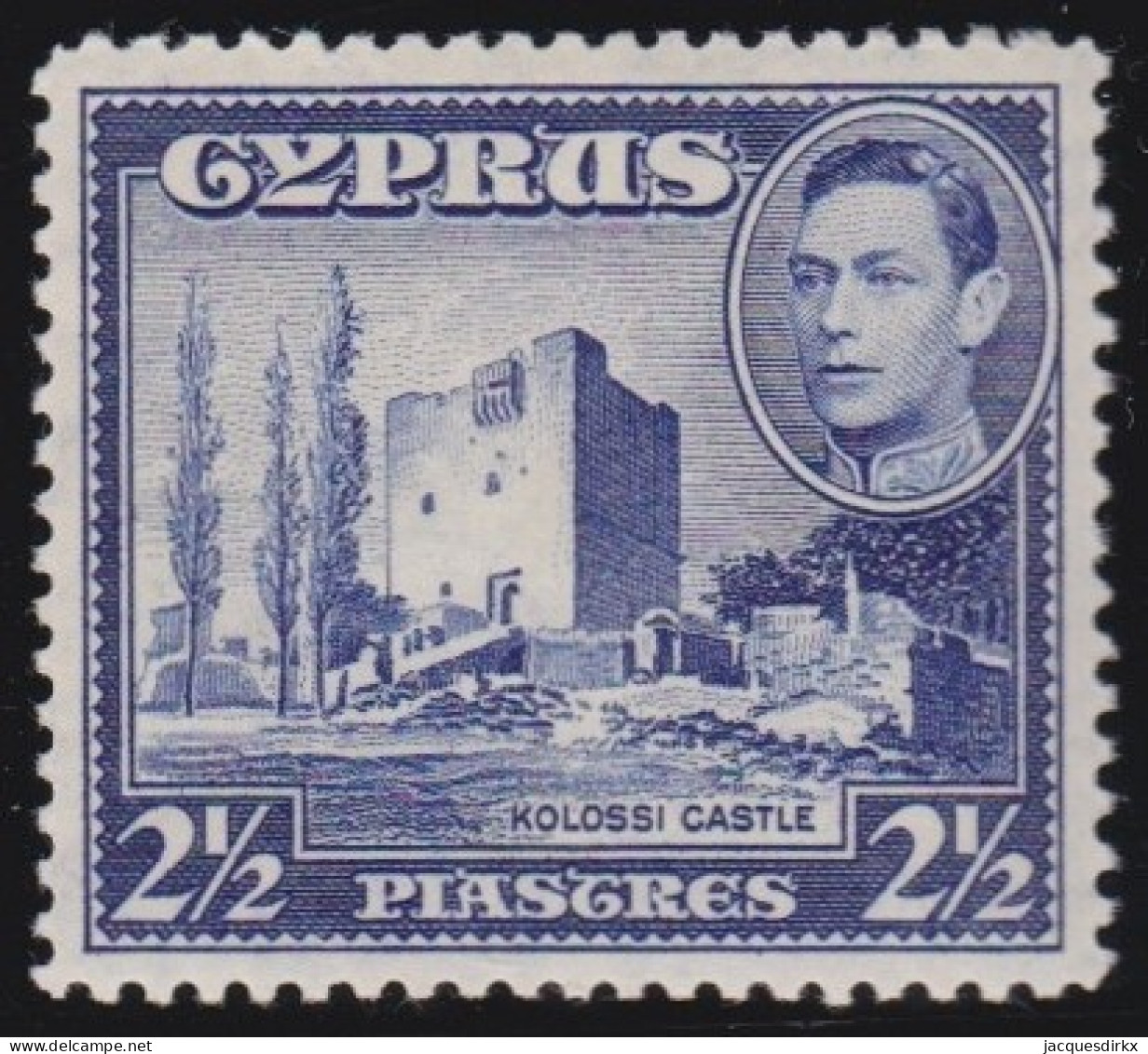 Cyprus       .    SG    .    156 (2 Scans)       .    *   .   Mint-hinged - Zypern (...-1960)