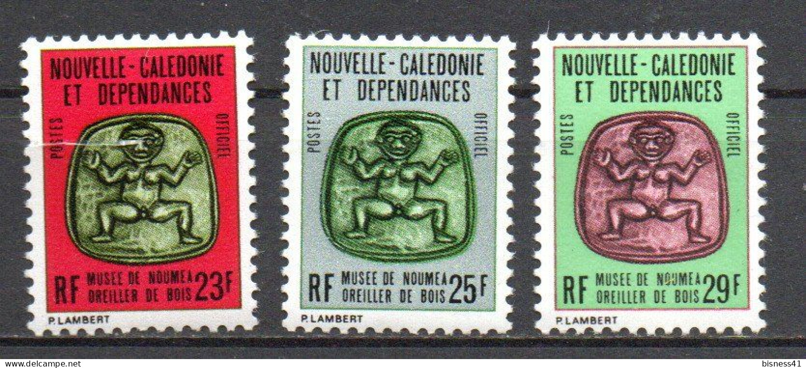 Col34 Nouvelle Calédonie Service N° 31 à 33 Neuf XX MNH  Cote : 4,50€ - Dienstzegels
