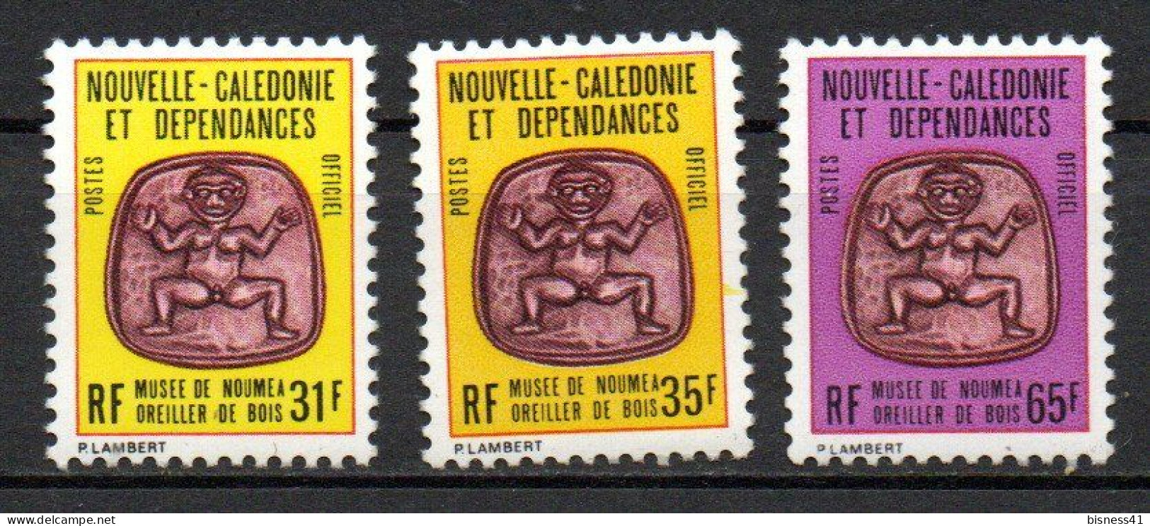 Col34 Nouvelle Calédonie Service N° 34 à 36 Neuf XX MNH  Cote : 5,50€ - Dienstmarken