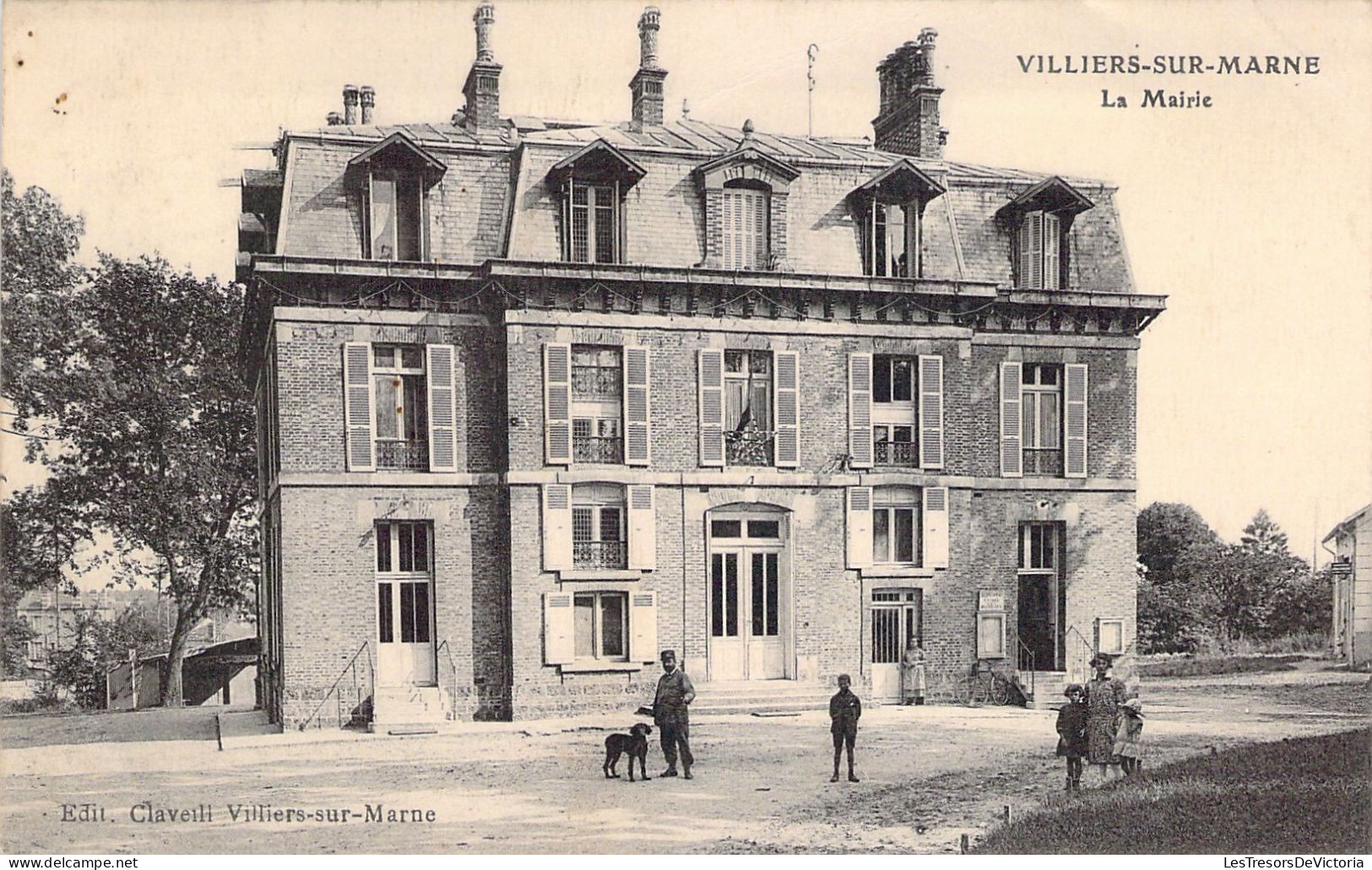 FRANCE - 94 - VILLIERS Sur Marne - La Mairie - Edit Clavelli - Carte Postale Ancienne - Villiers Sur Marne