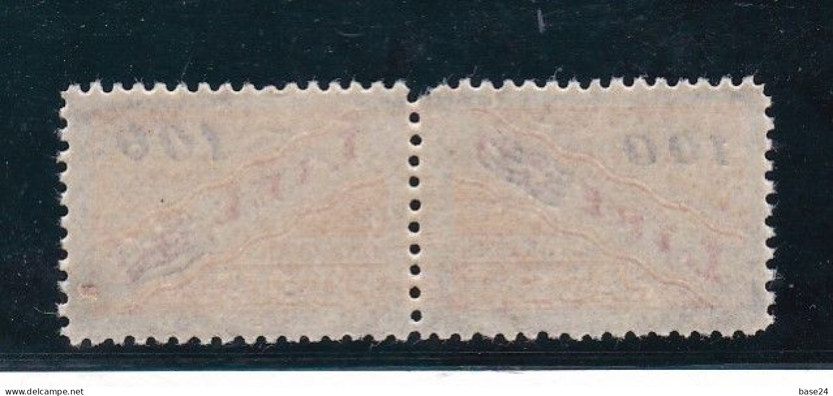 1948 San Marino Saint Marin PACCHI POSTALI SOPRASTAMPATI L.100 Su 50 MNH** Dentino Spezzato Male Parcel Post - Paquetes Postales