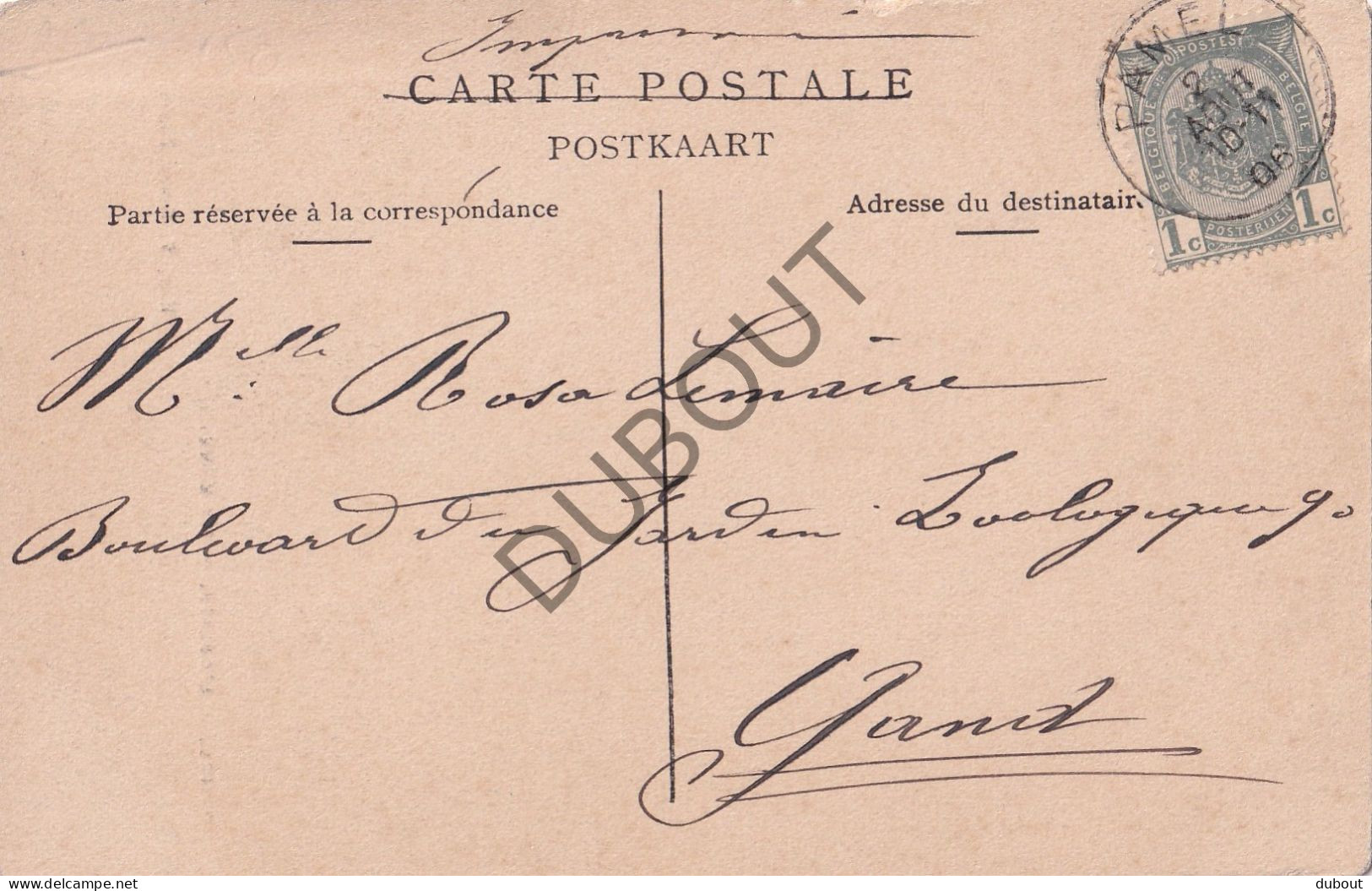 Postkaart/Carte Postale - Pamel - Kerk   (C3285) - Roosdaal