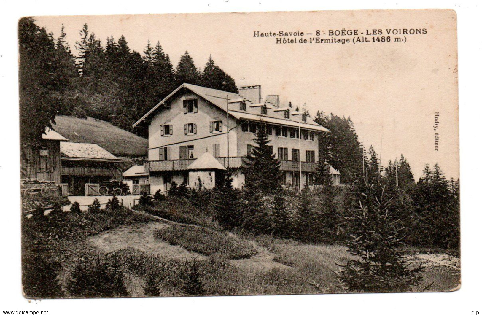 Boege - Les Voirons - Hotel De L'Ermitage   - CPA °J - Boëge