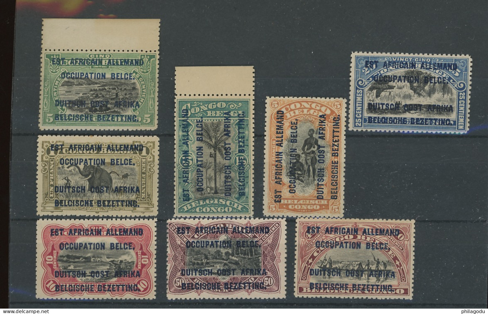 28/35 B. Série ** Postfris. Cote 86 Avec Charnière - Used Stamps