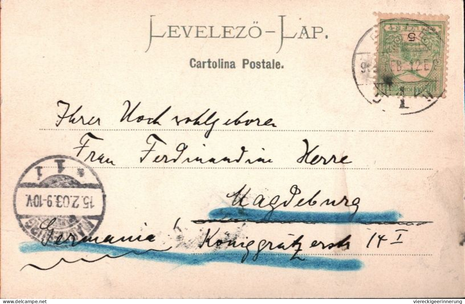 ! 1903 Alte Ansichtskarte Aus Fiume, Kroatien - Croatia