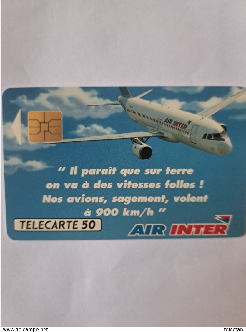 FRANCE PRIVEE D590 AIR INTER AVION 50U UT - Privées