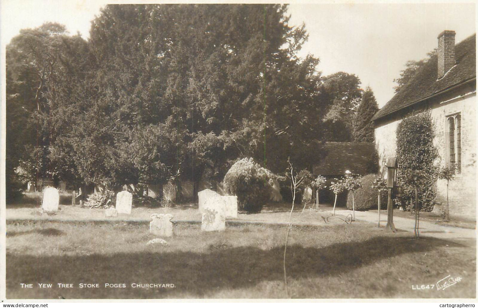 Postcard United Kingdom England Buckinghamshire Stoke Poges - Buckinghamshire