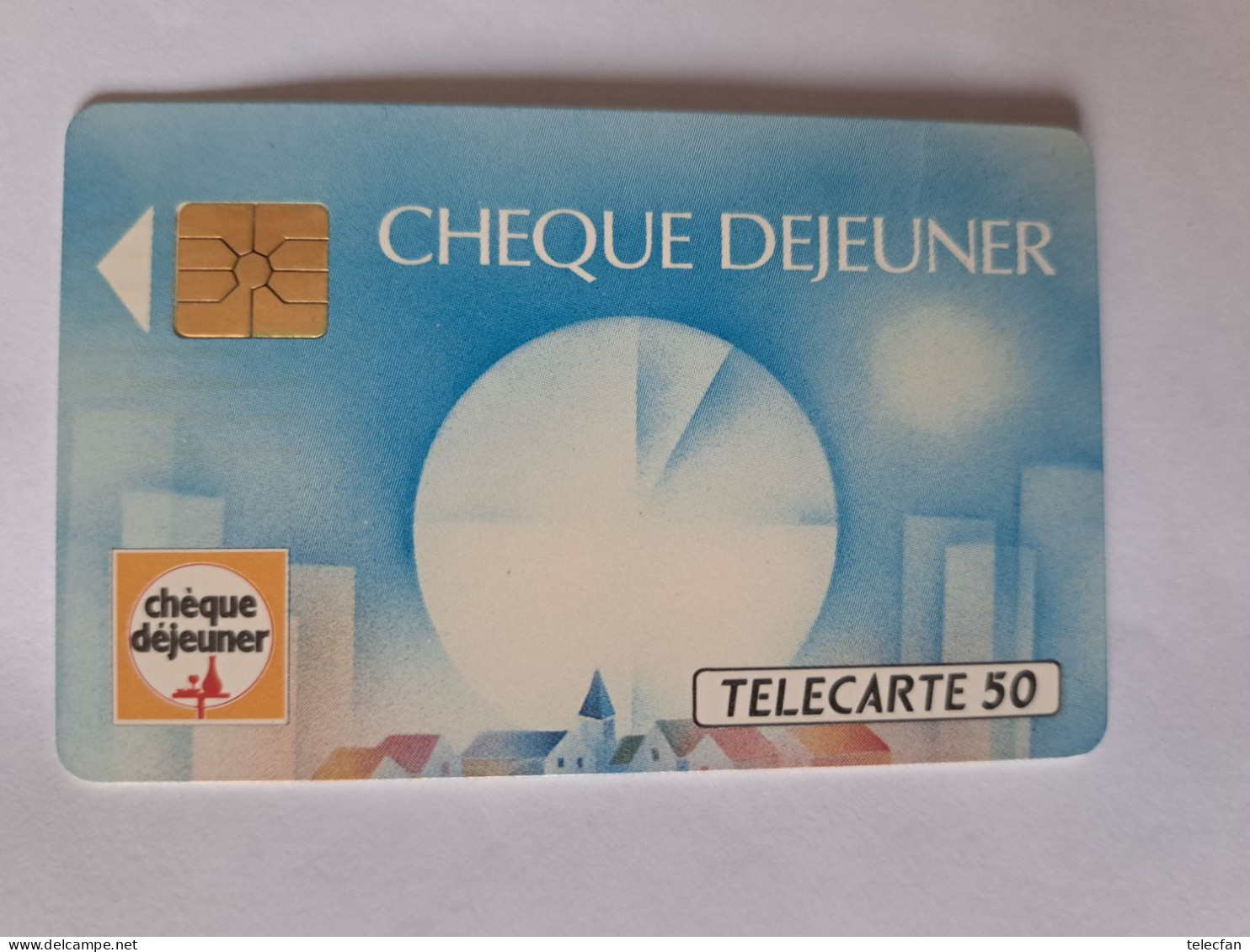 FRANCE PRIVEE D271 CHEQUE DEJEUNER 50U UT TBE - Privat