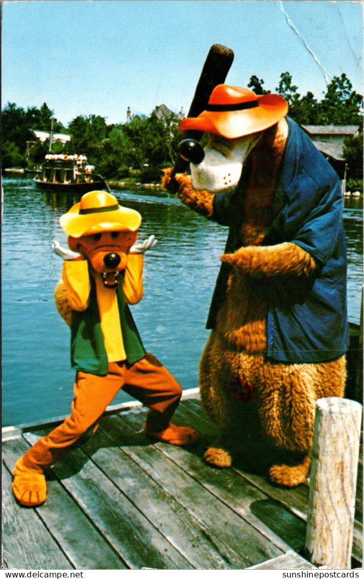 Florida Orlando Walt Disney World Brer Bear And Brer Fox In Frontierland 1984 - Orlando