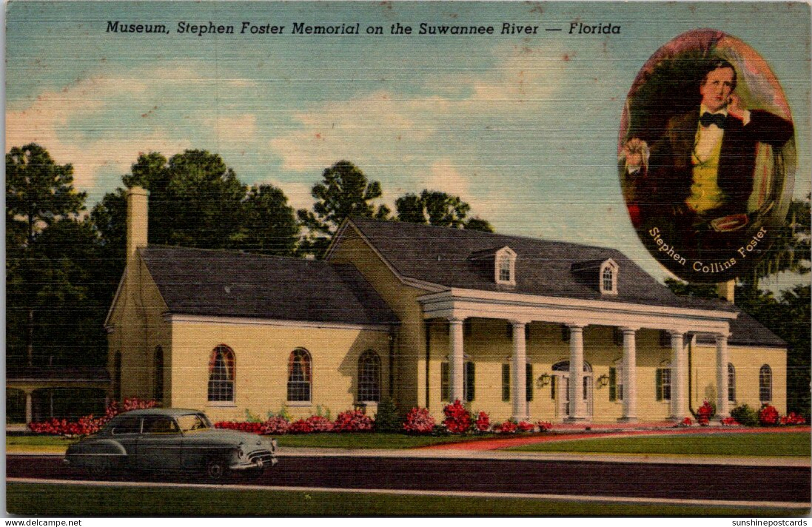 Florida White Springs Stephen Foster Memorial On The Suwannee River The Museum Curteich - Panama City