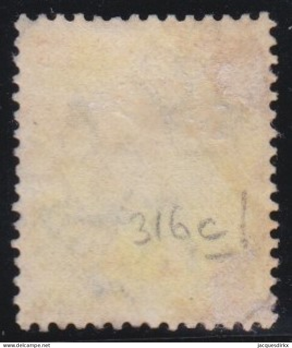 Ceylon          .   SG    .     316c   (2 Scans)    .     O    .    Cancelled - Ceylon (...-1947)