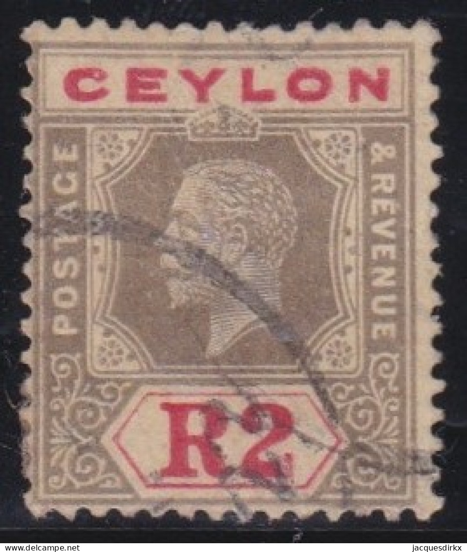 Ceylon          .   SG    .     316d   (2 Scans)    .     O    .    Cancelled - Ceylon (...-1947)