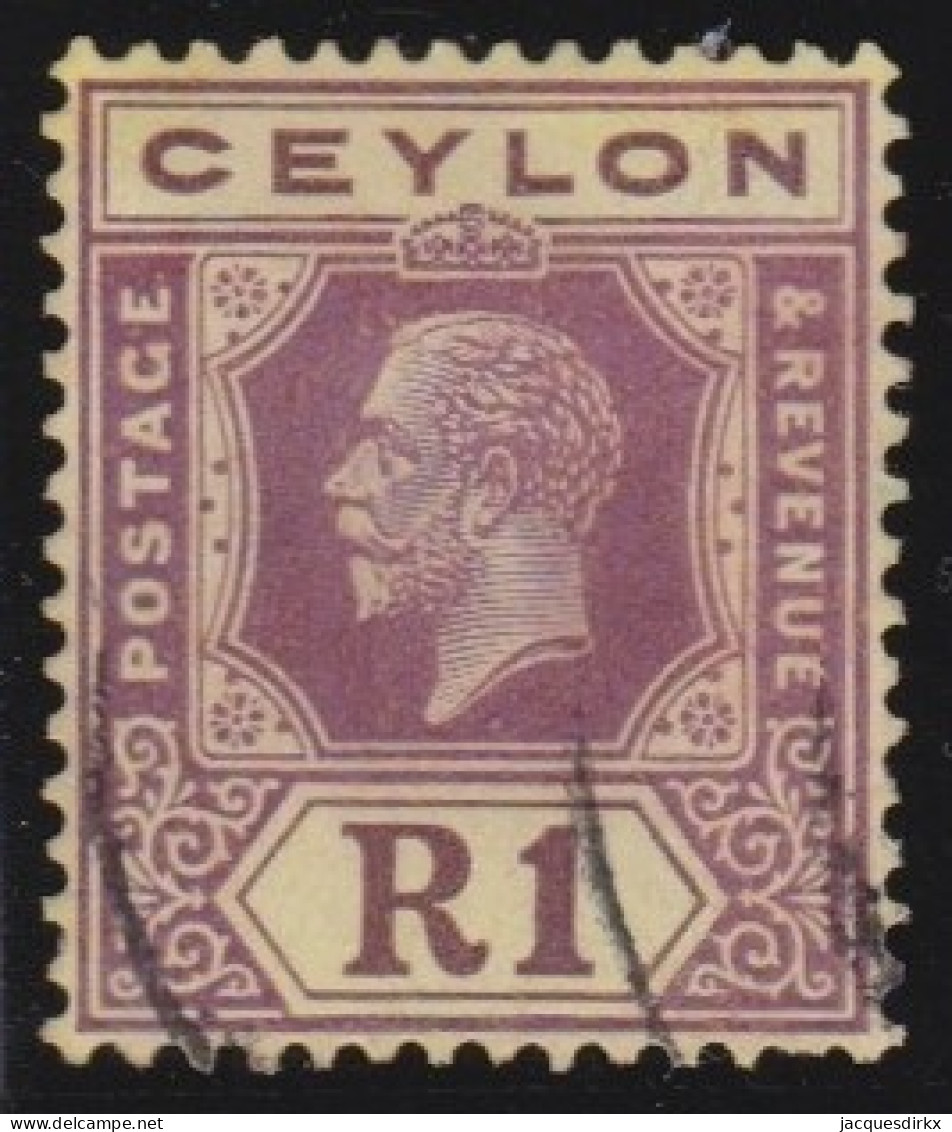 Ceylon          .   SG    .     354a   (2 Scans)     .    O      .      Cancelled - Ceylon (...-1947)