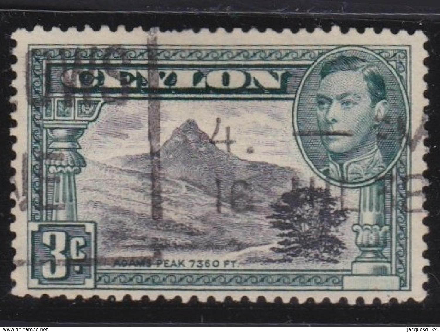 Ceylon          .   SG    .     387a      .    O      .      Cancelled - Ceylan (...-1947)