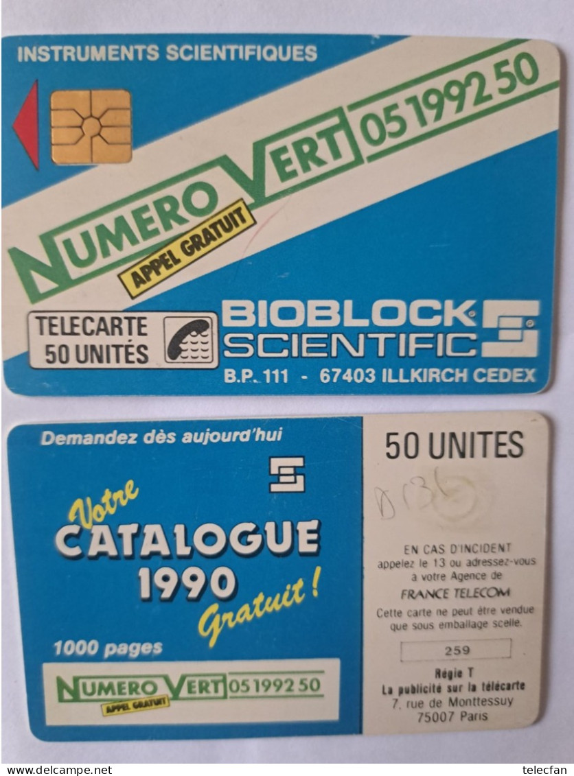 FRANCE PRIVEE D131 BIOBLOCK 50U UT - Telefoonkaarten Voor Particulieren