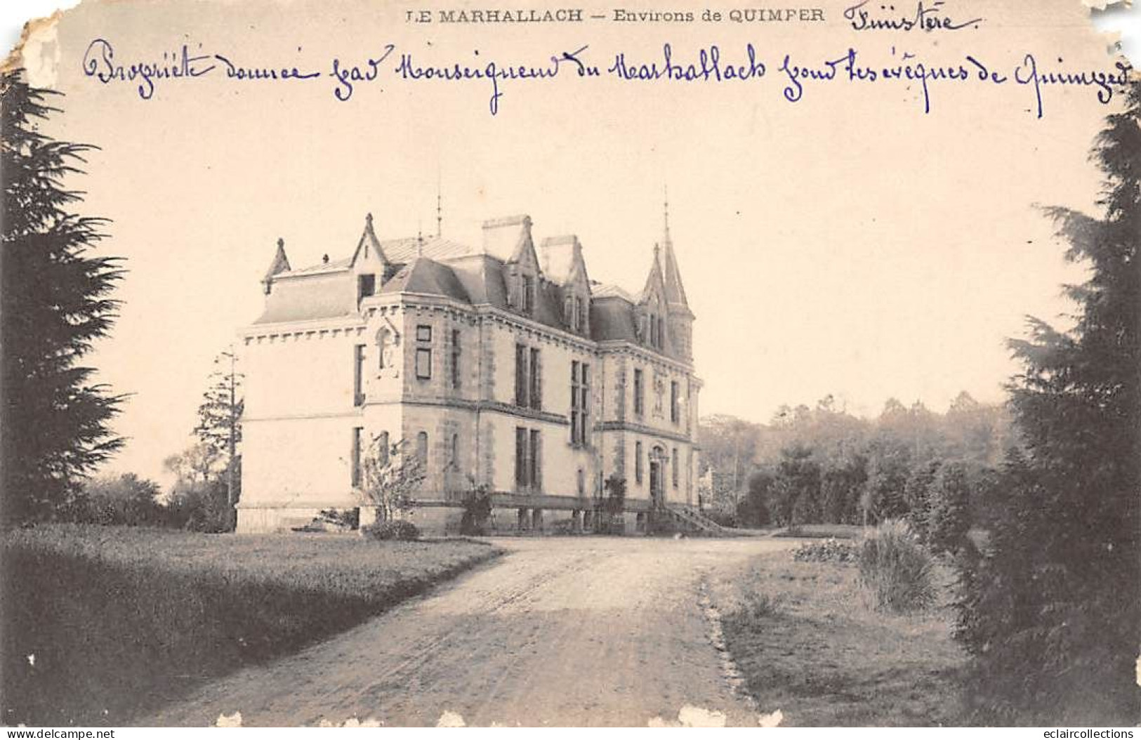 Plonéis         29          Château De Marhallac'h      - Défauts - (voir Scan) - Autres & Non Classés