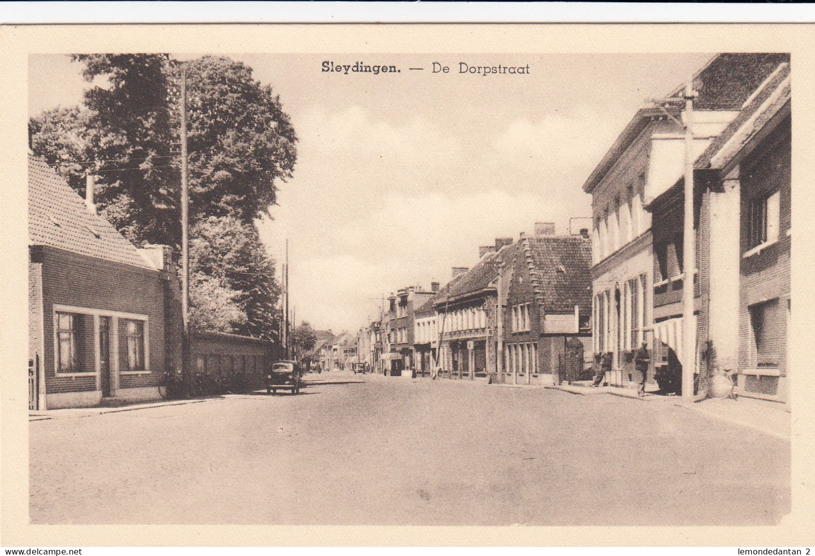 Sleydingen - Sleidinge - De Dorpstraat - Evergem