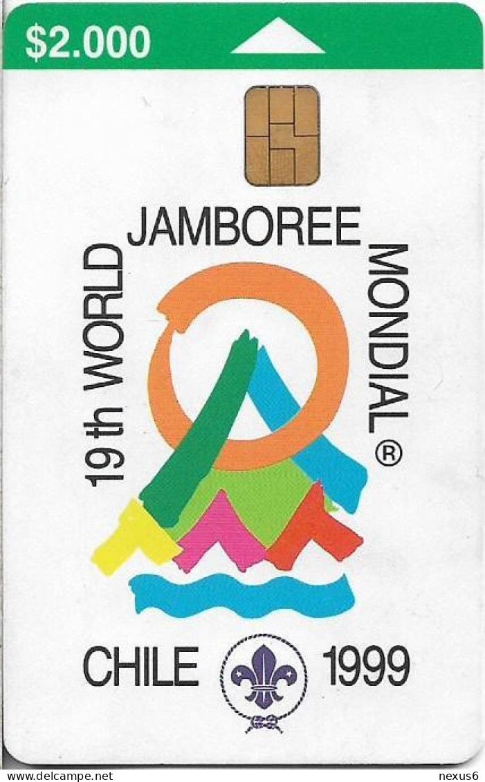 Chile - CTC - Scouts, 19th World Jamboree 1, 12.1998, 2.000$Cp, 40.000ex, Used - Chili