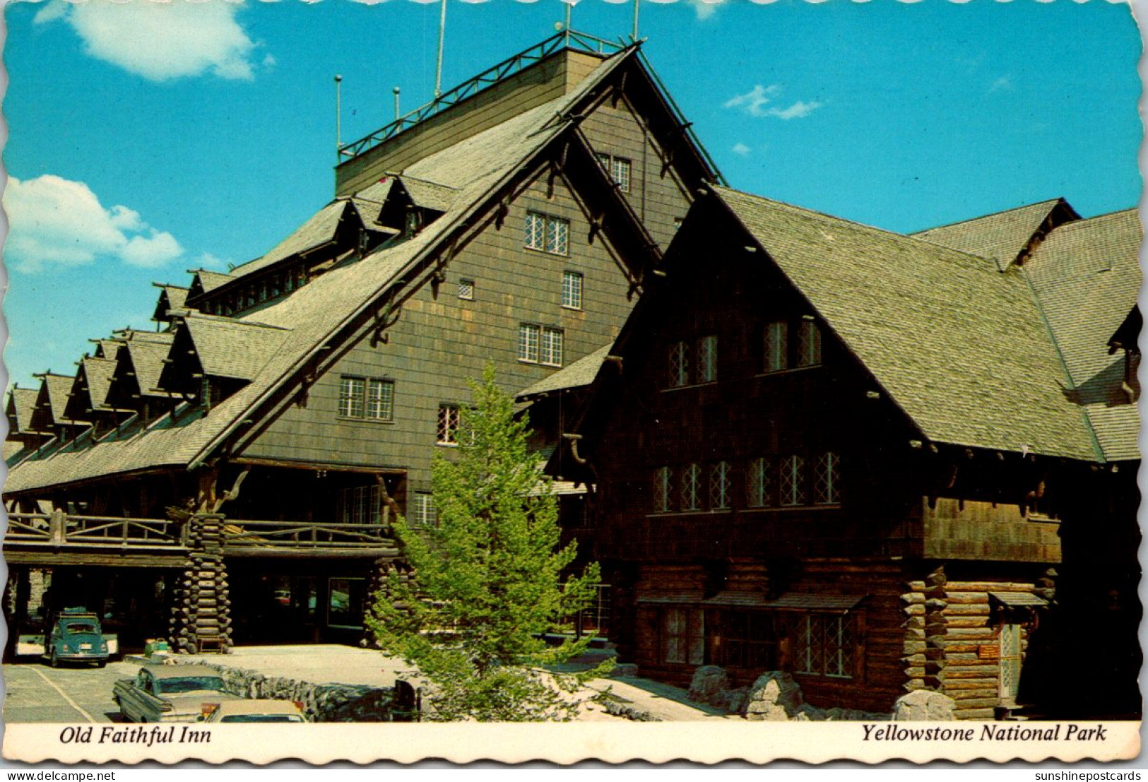 Yellowstone National Park The Old Faithful Inn - USA Nationale Parken