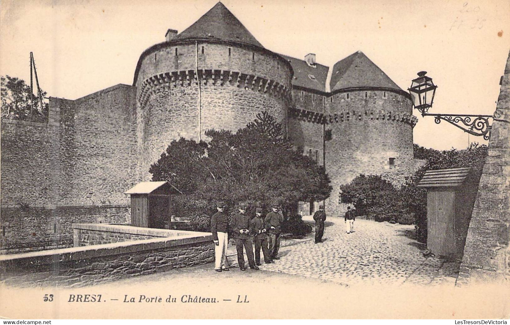 FRANCE - 29 - BREST - La Porte Du Château - LL - Carte Postale Ancienne - Brest