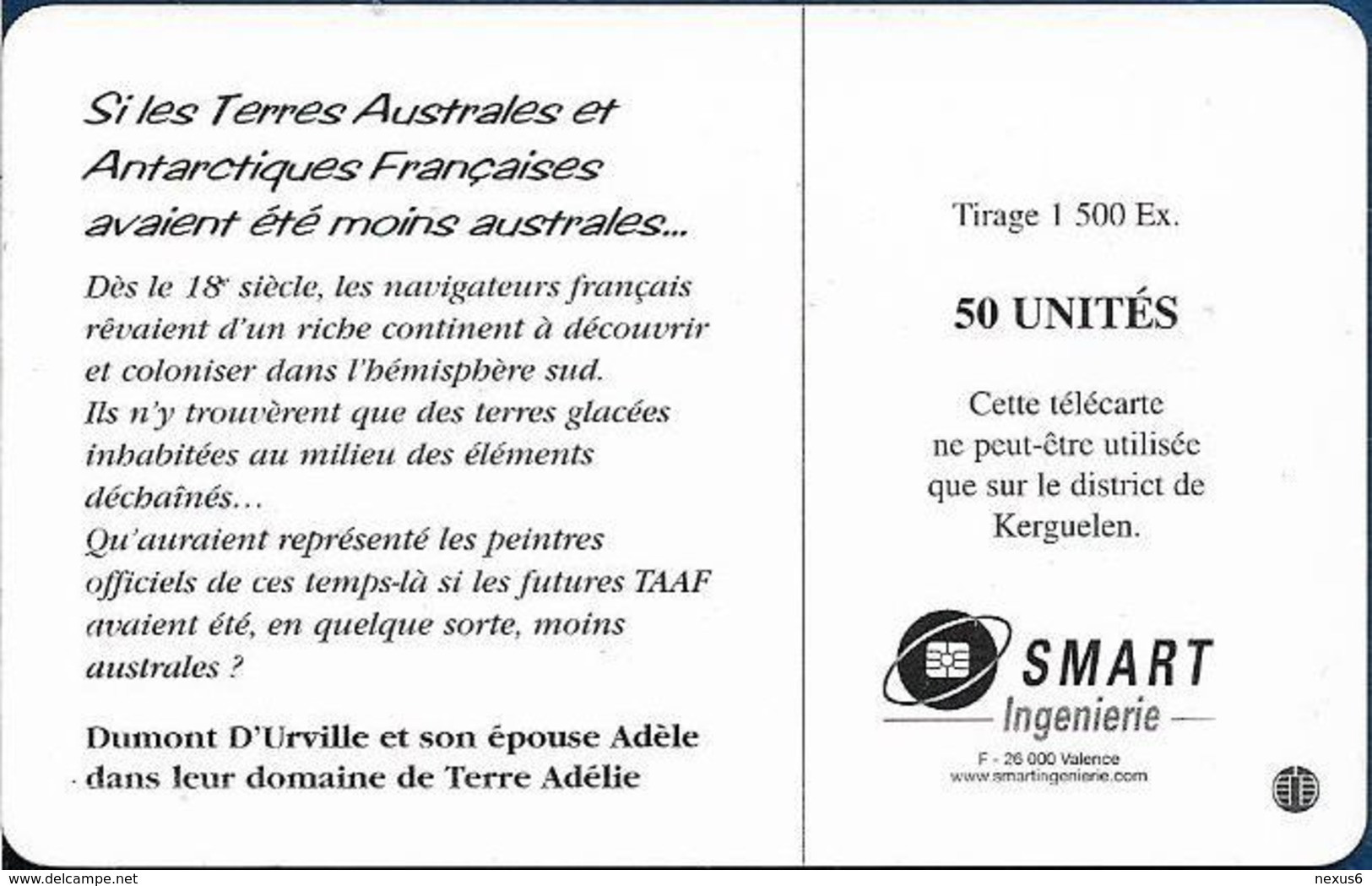 TAAF - Mezières (Dumont D'Urville) - TAF-33, 2003, 50U, 1.500ex, Used - TAAF - Territorios Australes Franceses